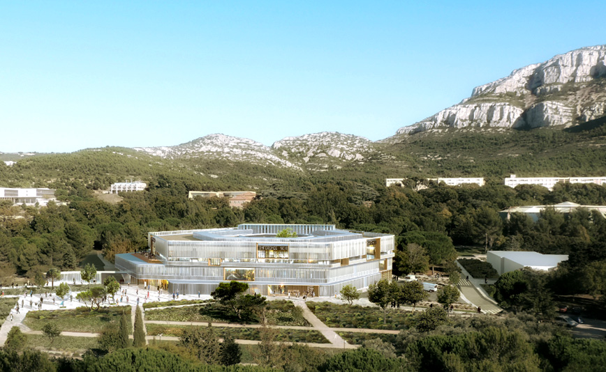 Aix-Marseille Université : rénovation historique du campus de Luminy 