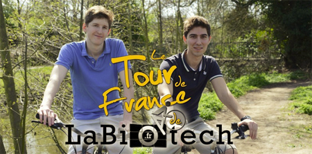 Deux jeunes passionnés de biotechnologie à l’assaut de la France en vélo