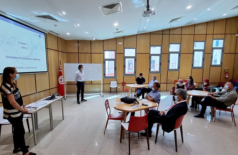 Collaboration avec Connect’Innov LAB, le 1er incubateur HealthTech tunisien