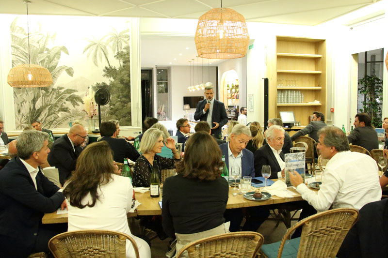 Dinner and discussion in Paris to highlight the green successes in Aix-Marseille 