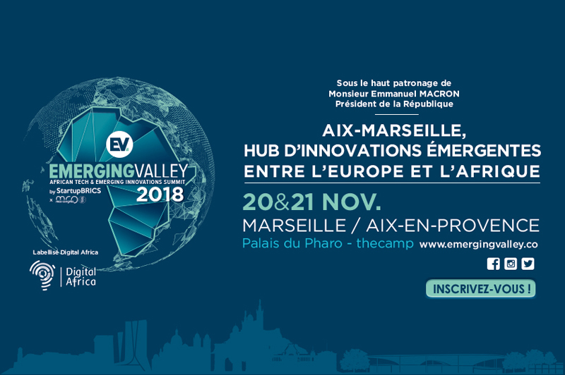 EMERGING VALLEY, le sommet pour l’innovation émergente entre l’Afrique et l’Europe