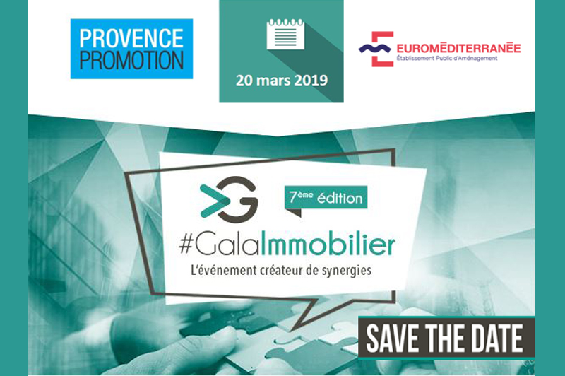 Provence Promotion & Euroméditerranée au Gala de l’immobilier à Paris