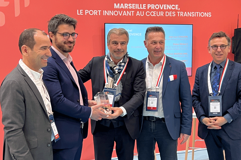 Forthcoming H2V factory awarded for the vital role it will play in decarbonizing the Port of Marseille Fos
