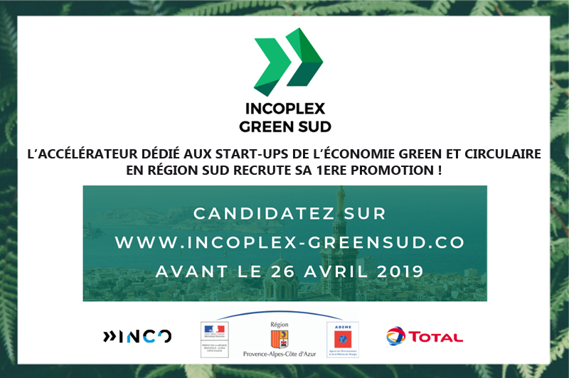 Appel à candidature pour les start-ups de l’économie verte & circulaire