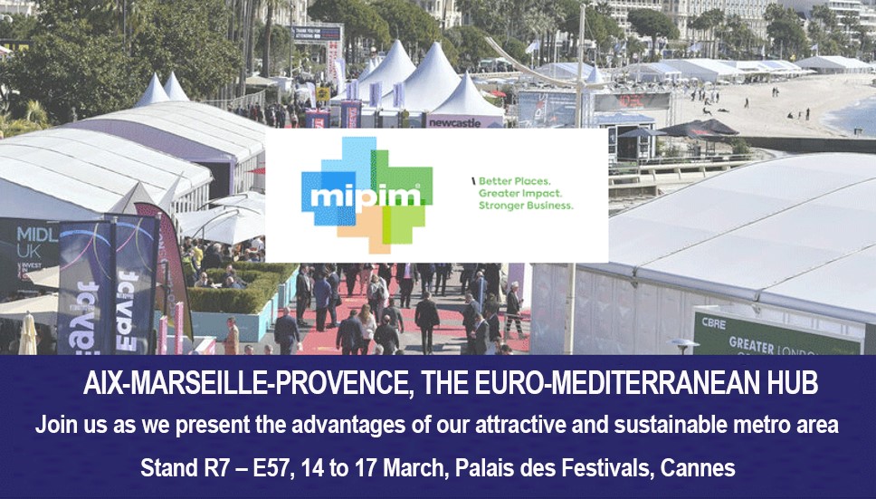 MIPIM: the world's #1 real estate event is an exceptional showcase for Aix-Marseille-Provence