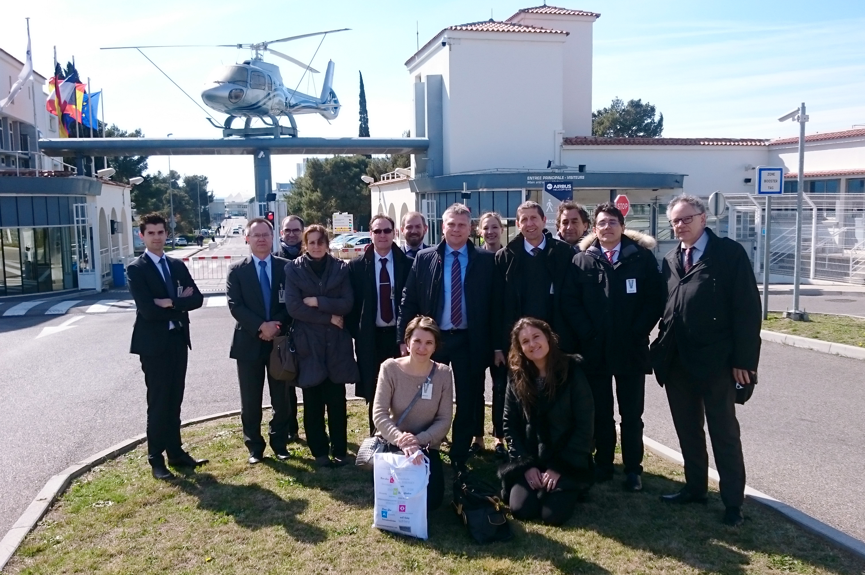 Visite d’industriels allemands en Provence