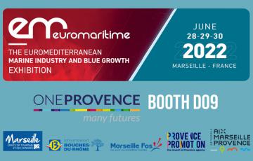 Sailing to Euromaritime in Marseilles to meet the marine industry