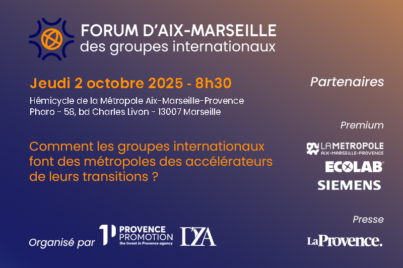 4e édition du Forum d’Aix-Marseille des groupes internationaux